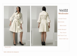 歐洲風(fēng)衣精典款式收藏vol.01，風(fēng)衣服裝畫冊(cè)