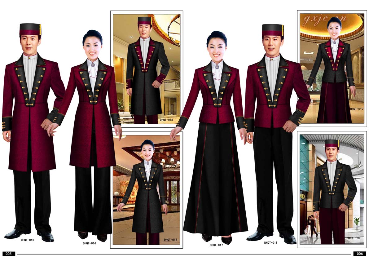 酒店制服書籍-新視覺