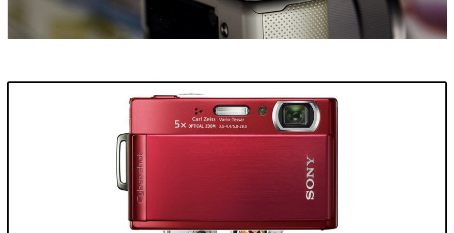 SONY相機(jī)促銷服裝設(shè)計(jì)成功案例