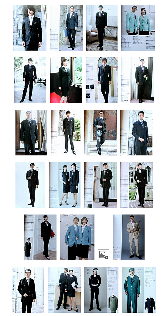 Dalton 酒店員工制服書籍畫冊內(nèi)頁2