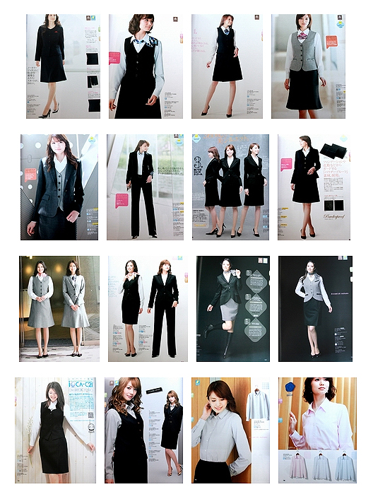 Unilady 11-12秋冬職業(yè)裝書籍畫冊(cè)內(nèi)頁2