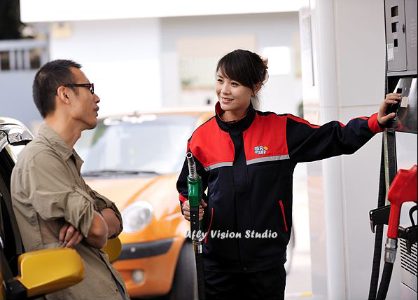 中石化香港加油站員工制服設計,加油站工作服,加油工服,加油員服裝