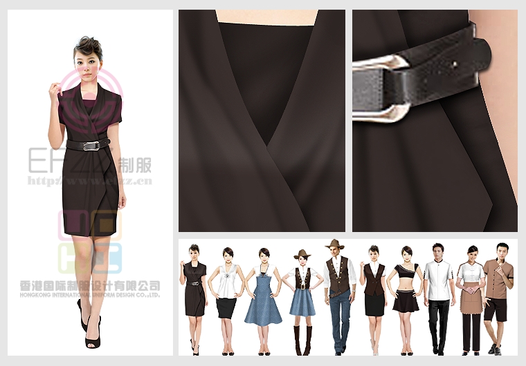 廣州水立方水療SPA中心制服圖片