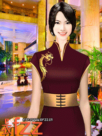 中餐廳服務員制服系列圖片