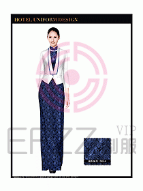 酒店中餐咨客制服設(shè)計(jì)圖624