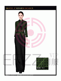 酒店中餐咨客制服設(shè)計圖625