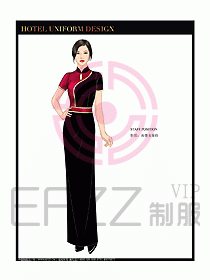 酒店中餐咨客制服設(shè)計圖627
