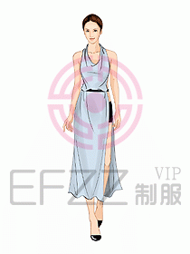 夜總會ktv包房公主制服設計圖495