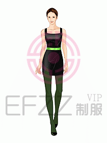 夜總會ktv包房公主制服設(shè)計圖510