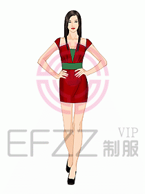 夜總會(huì)ktv包房公主制服設(shè)計(jì)圖516