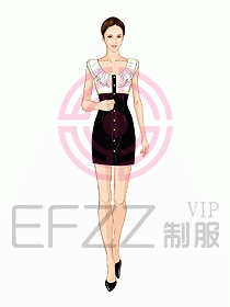 夜總會(huì)ktv包房公主制服設(shè)計(jì)圖521