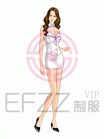 夜總會ktv包房公主制服設(shè)計圖534