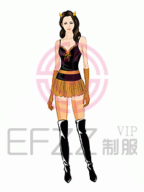 夜總會(huì)ktv包房公主制服設(shè)計(jì)圖551