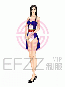 夜總會(huì)ktv包房公主制服設(shè)計(jì)圖555