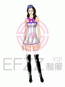 夜總會ktv包房公主制服設(shè)計(jì)圖558