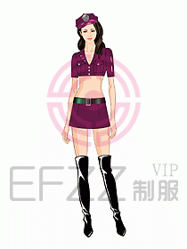 夜總會ktv包房公主制服設(shè)計圖578