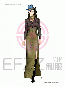 夜總會(huì)迎賓咨客制服設(shè)計(jì)圖232