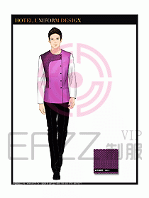 桑拿水療咨客迎賓制服設(shè)計299