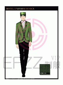 酒店門童保安制服設(shè)計(jì)圖812