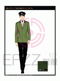 酒店門童保安制服設(shè)計圖820