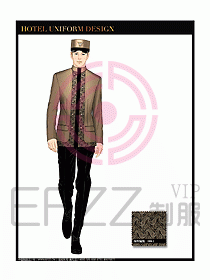 酒店門童保安制服設(shè)計(jì)圖817