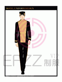 酒店門童保安制服設(shè)計圖819