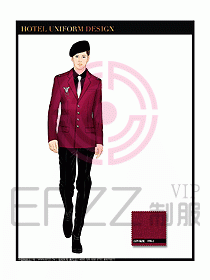 酒店門童保安制服設(shè)計(jì)圖822