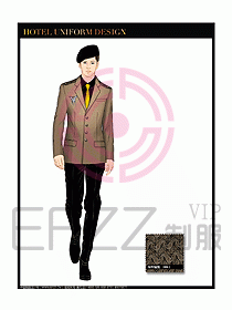 酒店門童保安制服設(shè)計圖823