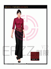 桑拿水療會(huì)所前臺(tái)服務(wù)員制服181