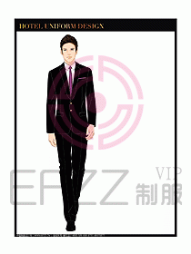 桑拿水療會所前臺服務(wù)員制服184