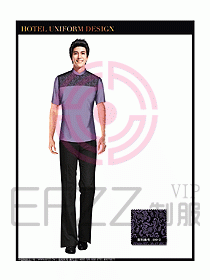 SPA水療會(huì)所服務(wù)員制服設(shè)計(jì)圖308