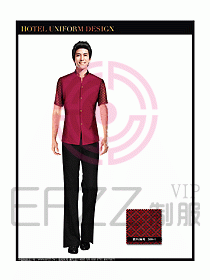 SPA水療會所服務(wù)員制服設(shè)計圖313