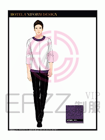 SPA水療會所服務員制服設計圖318