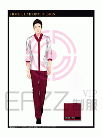 SPA水療會(huì)所服務(wù)員制服設(shè)計(jì)圖316