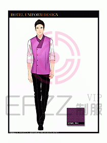 SPA水療會所服務(wù)員制服設(shè)計圖321