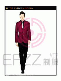 酒店大堂經(jīng)理服務(wù)制服設(shè)計(jì)628