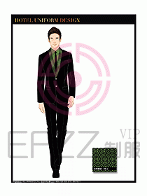 酒店大堂經(jīng)理服務(wù)制服設(shè)計(jì)632