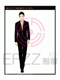 酒店大堂經(jīng)理服務(wù)制服設(shè)計(jì)631