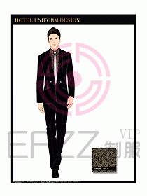 酒店大堂經(jīng)理服務(wù)制服設(shè)計(jì)641