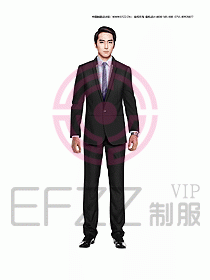 男職業(yè)裝西服設(shè)計圖280