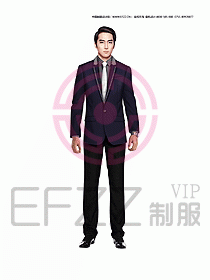 男職業(yè)裝西服設(shè)計圖305