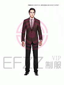 男職業(yè)裝西服設(shè)計(jì)圖304