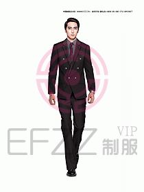 男職業(yè)裝西服設(shè)計圖311