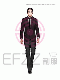 男職業(yè)裝西服設(shè)計(jì)圖321