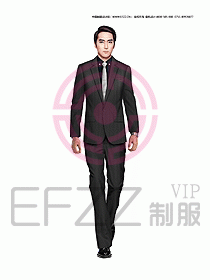 男職業(yè)裝西服設(shè)計(jì)圖347