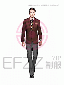 男職業(yè)裝西服設(shè)計圖356