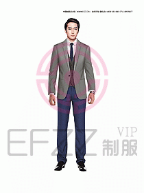 男職業(yè)裝西服設計圖365