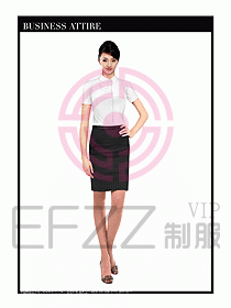 空姐職業(yè)服裝設(shè)計效果圖426