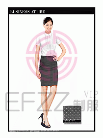 空姐職業(yè)服裝設(shè)計(jì)效果圖423
