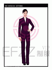 空姐職業(yè)服裝設計效果圖436
